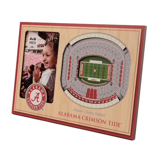 NCAA College Sports 3D StadiumViews Picture Frame By Youthefan in Alabama Crimson Tide | 12" x 8" x 0.375" | Michaels®